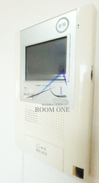 ディアレイシャス王子神谷のセキュリティ|モニター付きインターホンです。