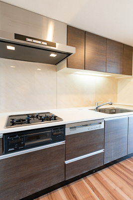 ガーデニエール砧レジデンスのキッチン