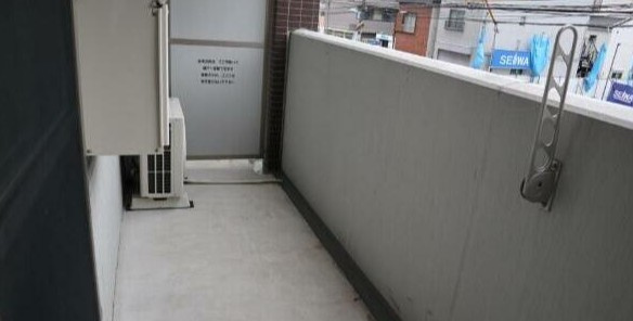 フォーチュン ドゥミールのバルコニー