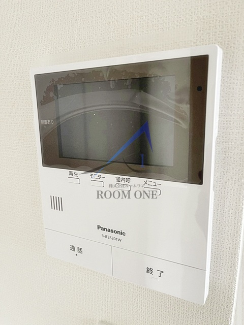 ＫＳＧ三番館のセキュリティ|モニター付きインターホンです。
