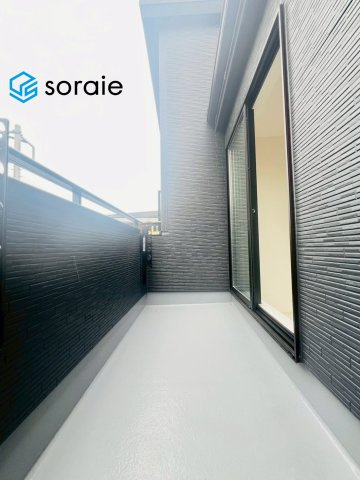 狭山市鵜ノ木7期　新築戸建てのバルコニー|6/2　撮影