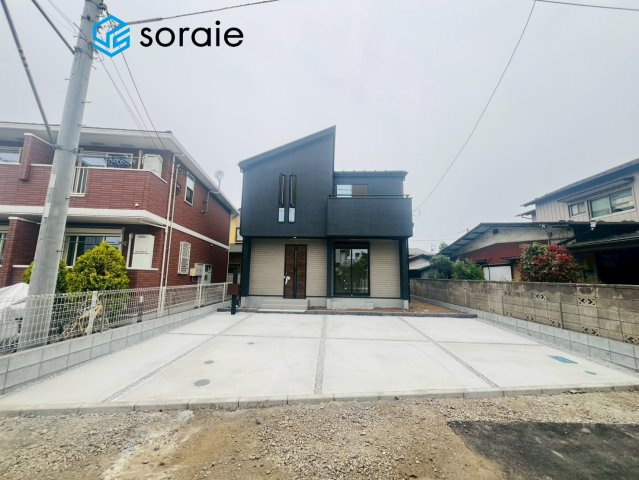 狭山市鵜ノ木7期　新築戸建ての駐車場|6/2　撮影