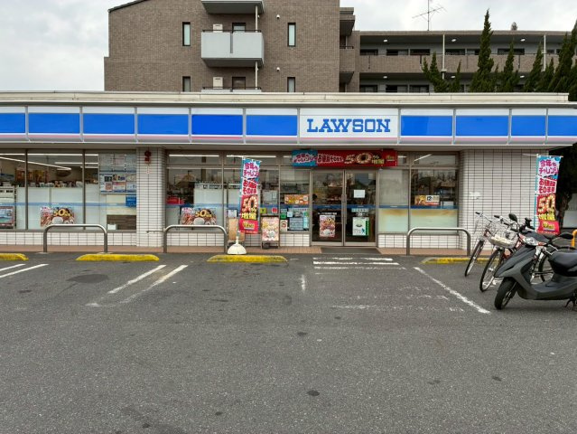 葛飾区水元４丁目　新築戸建ての周辺|ローソン 水元四丁目店　徒歩４分