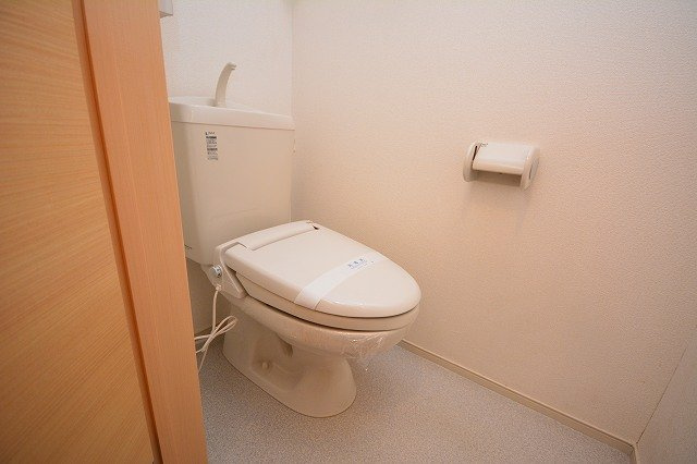 ルナ・カーサのトイレ|落ち着いた色調のトイレです