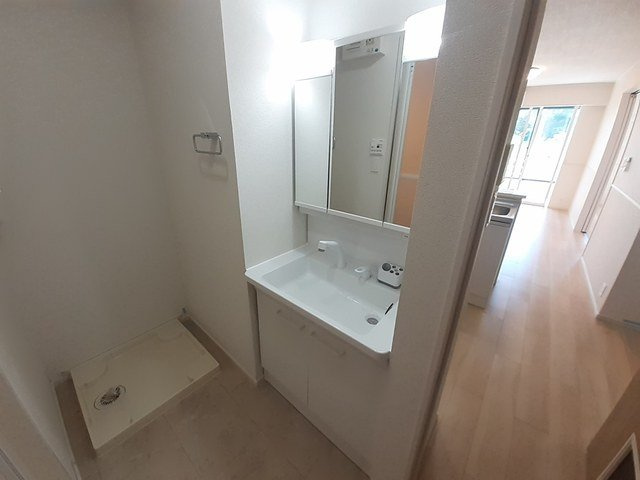 リヴァーサイド・フィオーレ　Ⅱの洗面所|使いやすい洗面所です