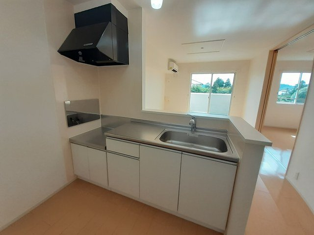 カサブランカ朝倉のキッチン|きれいなキッチンです