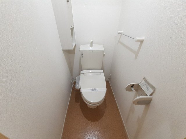 カサブランカ朝倉のトイレ|シンプルで使いやすいトイレです