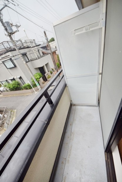 メゾンビガのバルコニー