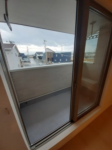 サンセール大刀洗Ｂのバルコニー|バルコニー付きです