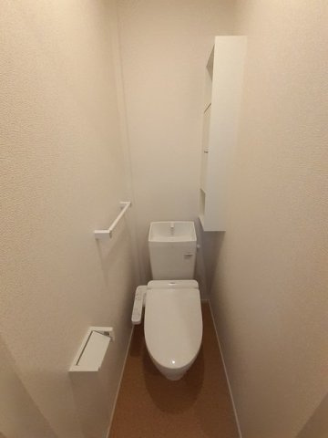 サンセール大刀洗Ｂのトイレ|トイレもきれいです