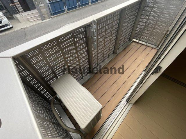 セジュールショコラのバルコニー