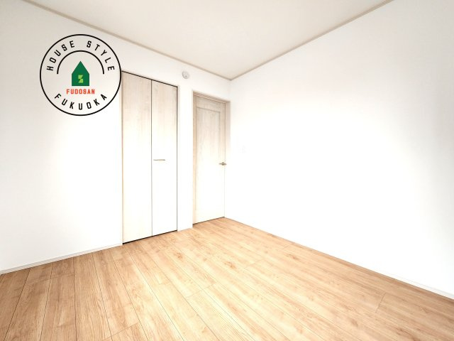 春日市須玖北5丁目第1-7棟（B号棟）の和室|将来的に、琉球畳を引きまして和室風にすることも可能です。