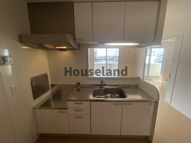 ファミリーメイト矢田 Ｂ棟のキッチン