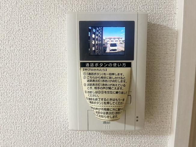 【セキュリティ】 | アスタマニアーナ Ａ | モニター付きインターホン
