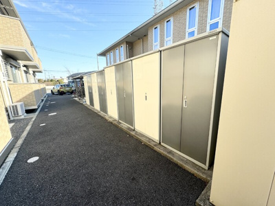 【駐車場】 | ハーベストコート Ｂ | 物置