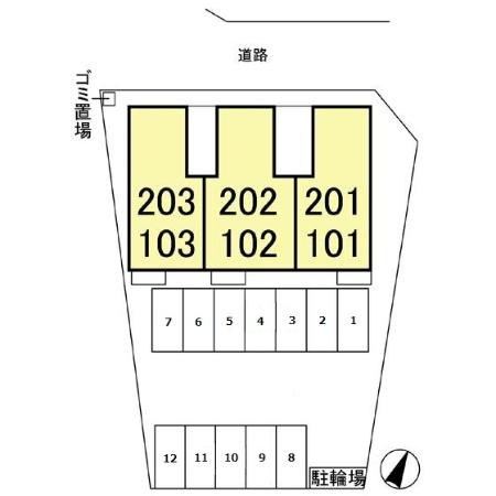 【区画図】 | パルム安又