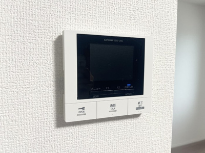 【セキュリティ】 | ミモザハウスⅢ | モニター付きインターホン