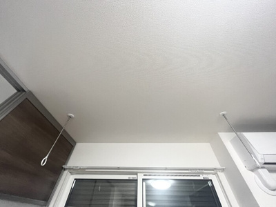 【設備】 | ミモザハウスⅢ | 室内物干し