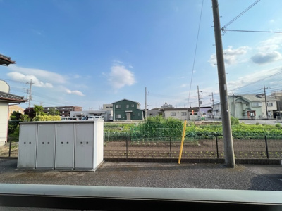 【バルコニー】 | リビングタウン横田新町 Ａ | バルコニーからの眺望