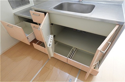 【キッチン】 | クレール シャンブル Ⅱ | キッチン・収納