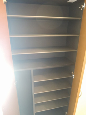 【収納】 | スクウェア･ヒル Ｄ | シューズボックス内部