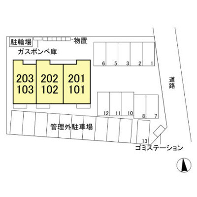 【区画図】 | セジュール桜