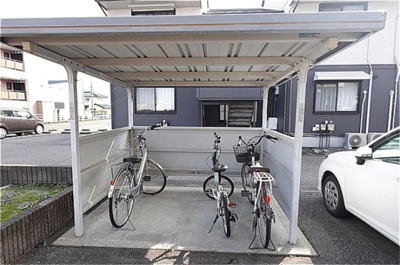 【その他共用部分】 | セジュールＵＥＳＡＷＡ Ｄ | 駐輪場