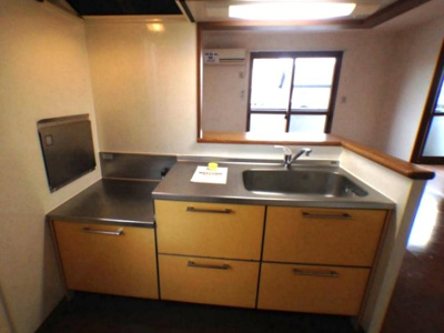 【キッチン】 | ウィルモア鶴 Ｃ | 対面キッチン