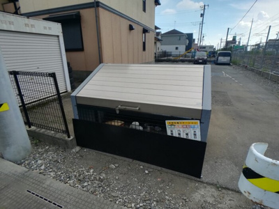 【その他共用部分】 | メゾン・ノアール Ｂ | 敷地内ごみステーション