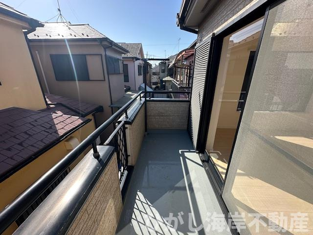茅ヶ崎市赤羽根　　中古戸建のバルコニー|バルコニー