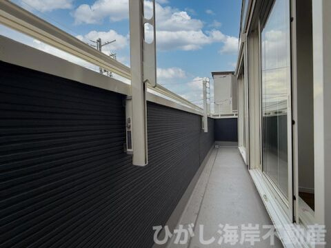 茅ヶ崎市松が丘1丁目　新築戸建　全9棟のバルコニー|バルコニー