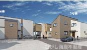 茅ヶ崎市松が丘1丁目　新築戸建　全9棟の外観パース|イメージパスですので実際のものと多少異なります