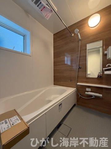 茅ヶ崎市松が丘1丁目　新築戸建　全9棟の浴室|1坪タイプ　ユニットバス