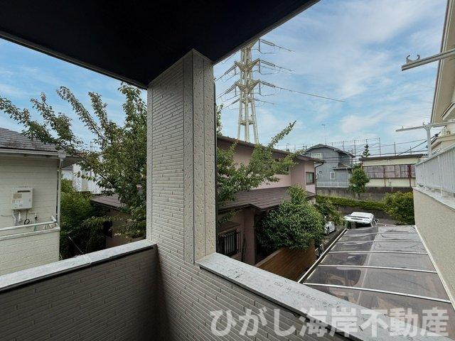 茅ヶ崎市堤　新築戸建の展望|5月23日撮影　建築中　バルコニーからの眺望