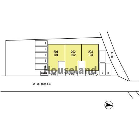 エミネンス・ジュンの区画図