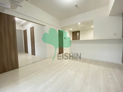 【居間・リビング】 | リエゾン東比恵 | アレンジ自由自在の広々空間です！