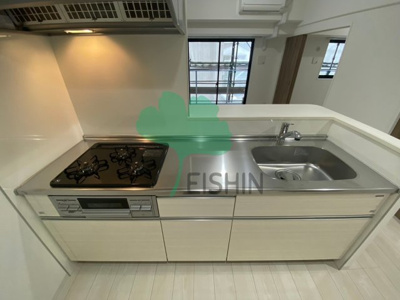 【キッチン】 | リエゾン東比恵 | シンプルな清潔感のあるキッチンです！