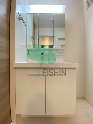 【洗面所】 | D-room豊(ディールーム豊) | シンプルで使いやすい洗面台です！