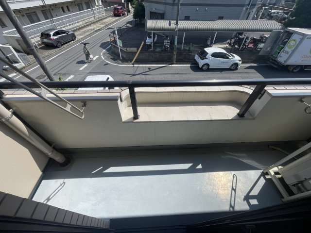 グリーン・ヴィラのバルコニー|広々としたバルコニーです