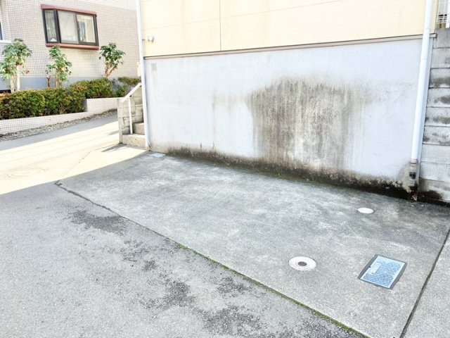 長沼町戸建の駐車場