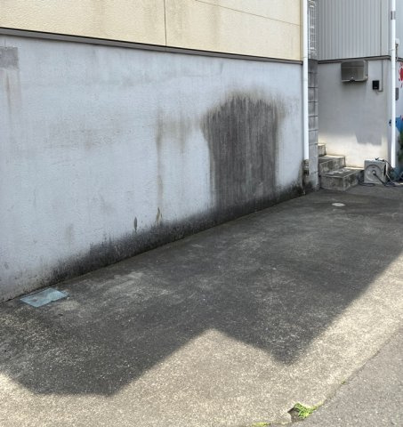 長沼町戸建の駐車場
