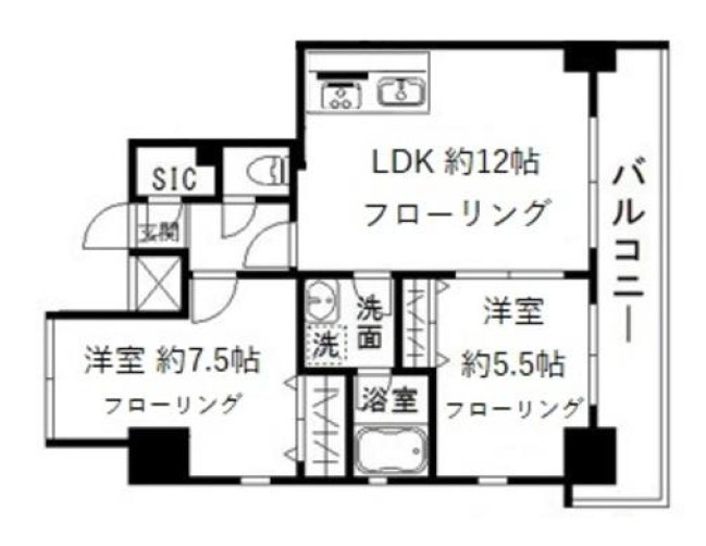 【間取り】 | エレンシアＫ小岩 | 間取り