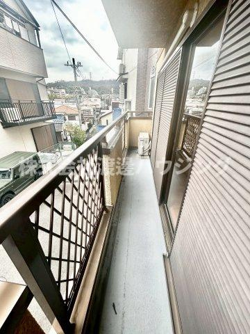 打上宮前町一戸建のバルコニー