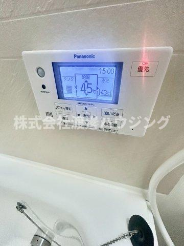 打上宮前町一戸建の設備|追炊き機能付き