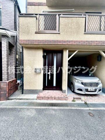 打上宮前町一戸建のエントランス