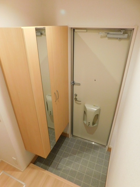 ソレイユの玄関