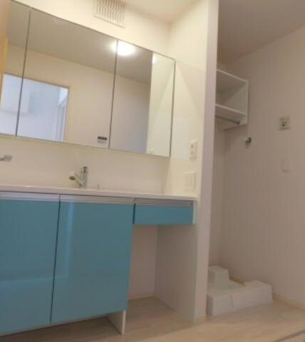 ソレイユの洗面所