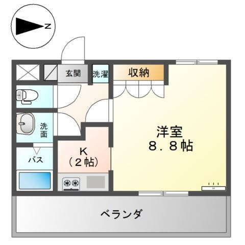 プロニティ野口の間取り