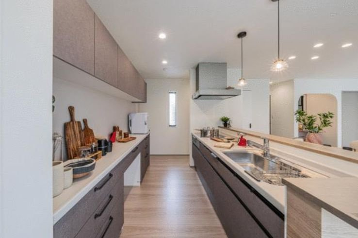 伊勢原市下糟屋戸建のキッチン|キッチンです