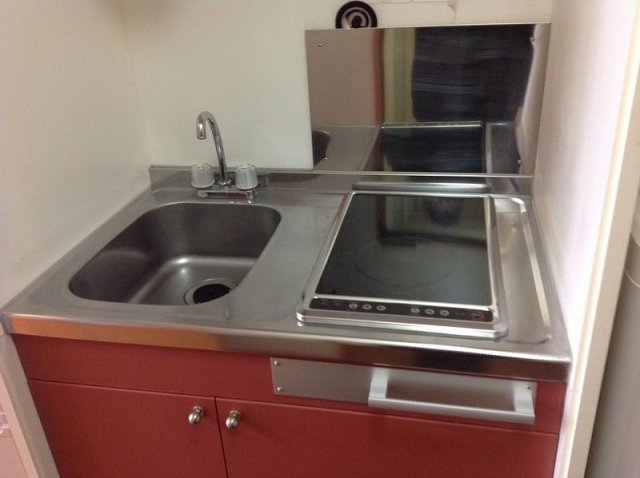 レオパレスグランデペスカのキッチン